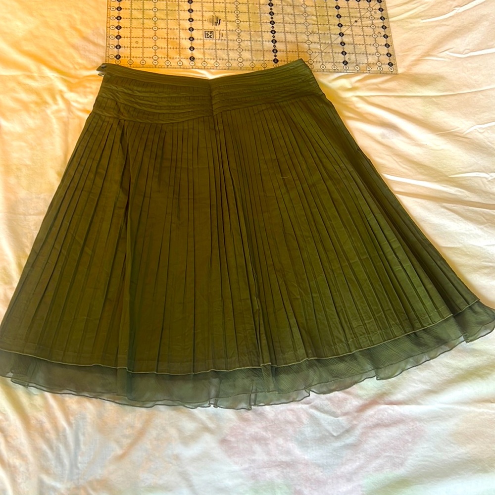Sundance Forest Green A-Line Skirt